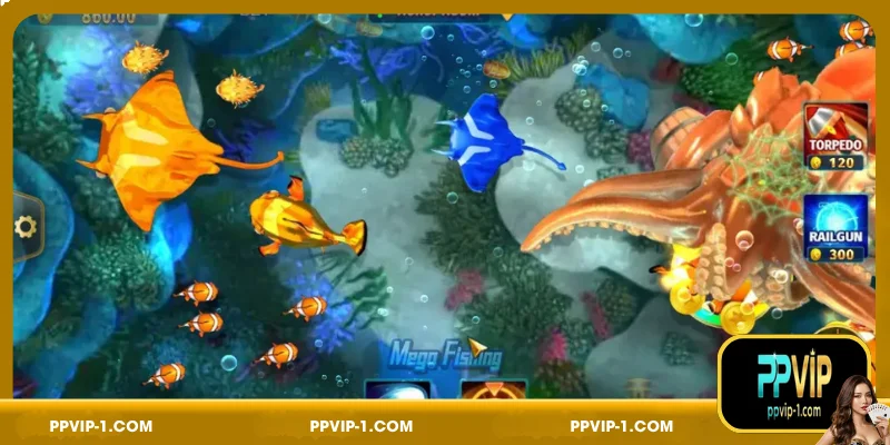 Detailed guide to playing Mega Fishing at PPVIP