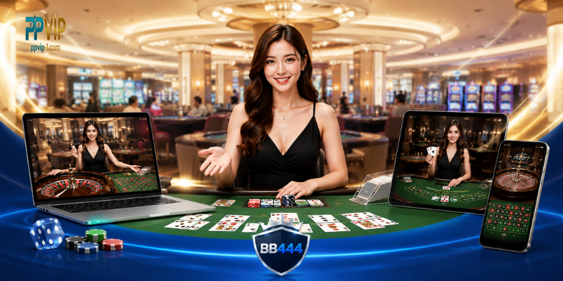 BB444 Live Casino is the live casino feature of the BB444 betting platform.