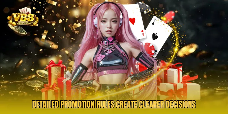 Detailed promotion rules create clearer decisions